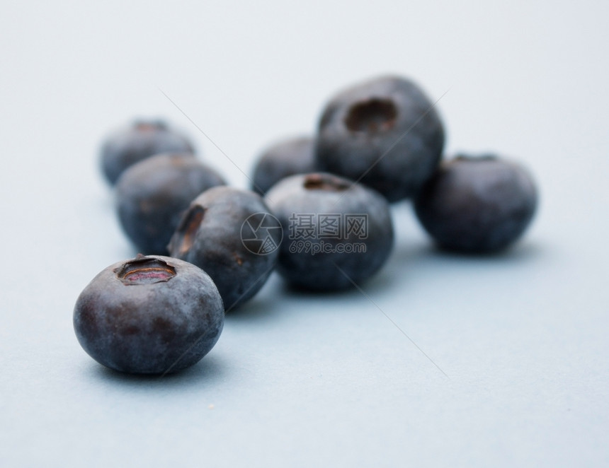 蓝莓绿色食物水果饮食浆果小吃宏观营养蓝色图片