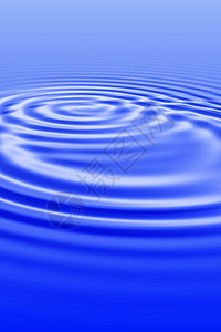 水温泉蓝色液体插图池塘涟漪圆圈海洋绿色背景图片