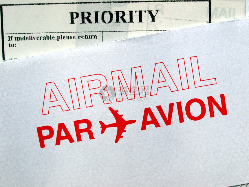 航空邮件邮寄空气信封货运皇家邮政船运图片