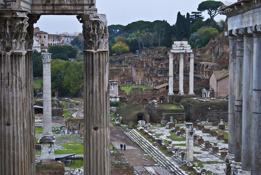 罗马人论坛建筑历史凯旋纪念碑旅行游客古董帝国建筑学地标图片