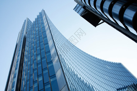 劳埃德蓝色的摩天大楼高清图片