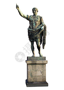罗马雕像石头艺术皇帝青铜纪念碑背景图片