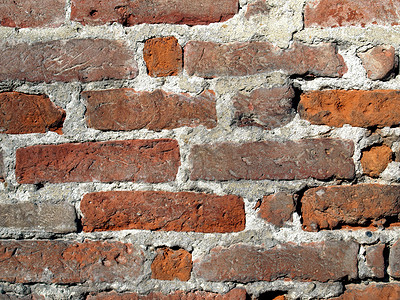 长墙围墙纽带石工建筑学红色背景图片