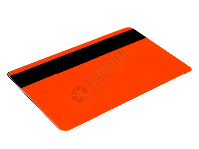 卡片电话取款机保真度信用条纹橙子徽章背景图片