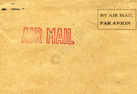 航空邮件邮政信封邮寄空气船运货运皇家背景图片