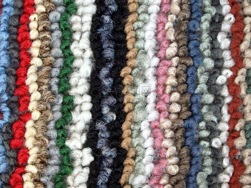 地毯小地毯床单条纹地面毯子图片