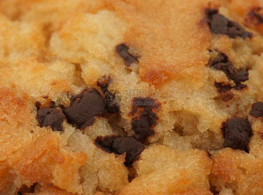 巧克力薯片松饼甜点芯片蛋糕食物小吃盘子图片