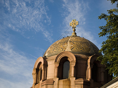 亚历山大·内夫斯基·拉夫拉的礼拜堂高清图片