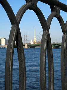 彼得堡的花边背景图片