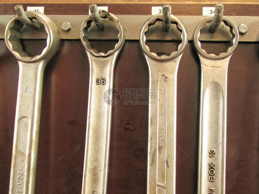 工具维修扳手手工业爱好钥匙圈作坊图片