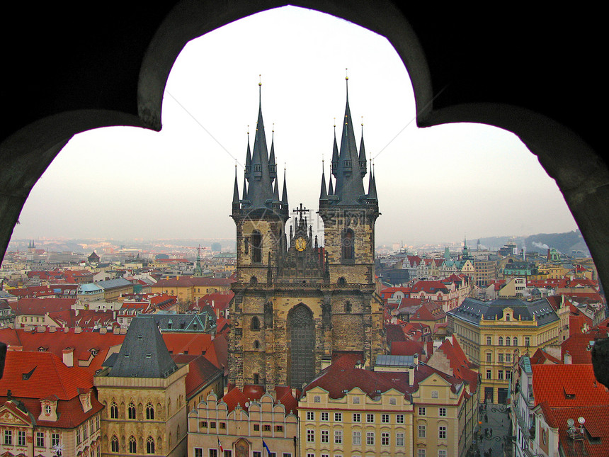 布拉格老教堂图片