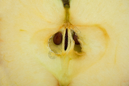 甜甜的黄苹果背景图片