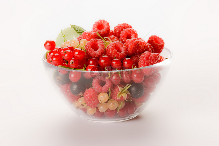 白莓饮食宏观营养食物甜点覆盆子水果种植图片