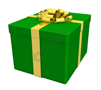 白纸上分开的礼品盒空白白色礼物盒惊喜路径生日纪念日绿色盒子周年背景图片