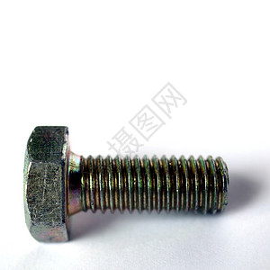 硬件工业灰色坚果金属螺栓指甲背景图片