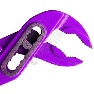 断支打斗器螺栓扳手工具工作紫色背景图片