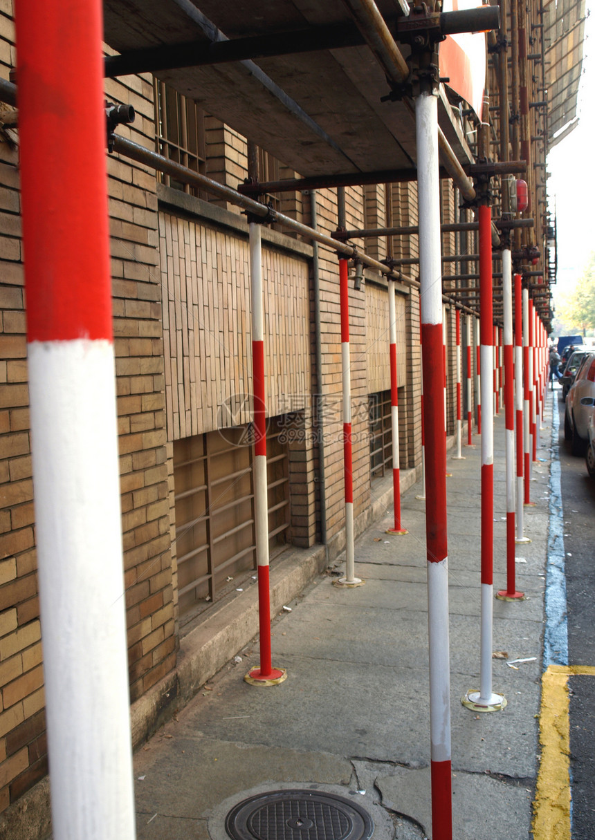 脚架建造安全管道建筑框架金属图片