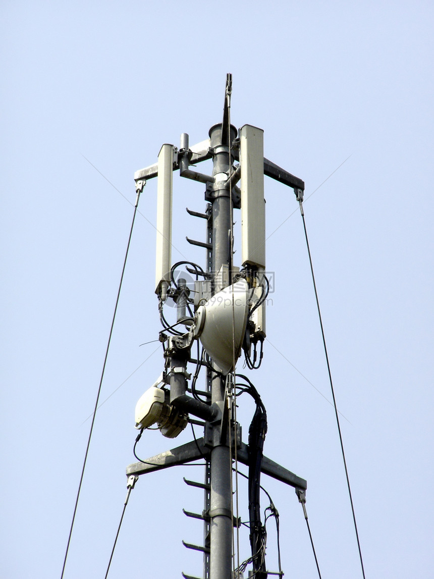 电信航空塔电讯空塔桅杆短信天线数据电话彩信嗓音图片