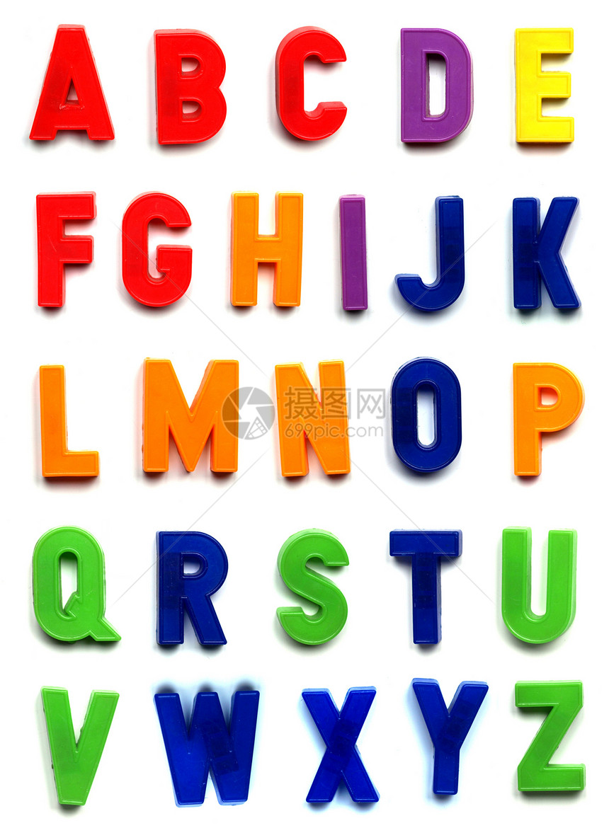 来信信函塑料英语字符字体玩具图片