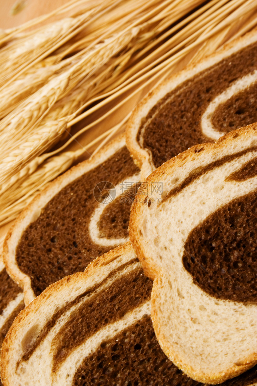 面包切面板谷物包子主食芝麻糕点用餐酵母脆皮厨房面团图片