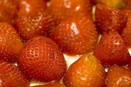 甜甜奶酪蛋糕甜甜草莓水果生长饮食甜点生活植物维生素小吃脆弱性养分背景