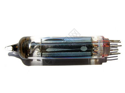 管阀门电子产品热离子管子收音机三极管灯泡电子背景图片