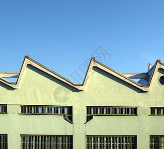 屋顶天空建筑蓝色建造建筑学背景图片