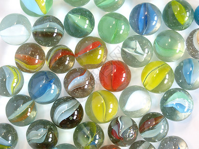 大理石玛瑙玻璃铃声球形玩具黏土游戏背景图片