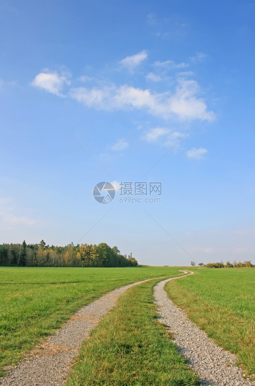 农村道路乡村植物学风景全景天堂森林场地树木石质石头图片