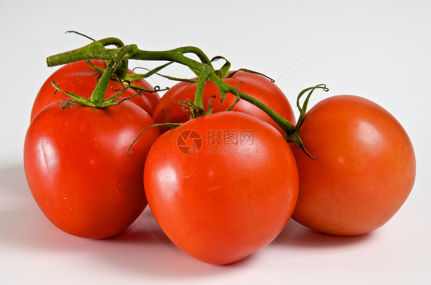 葡萄番茄团体沙拉藤蔓水果宏观花园饮食绿色蔬菜白色图片