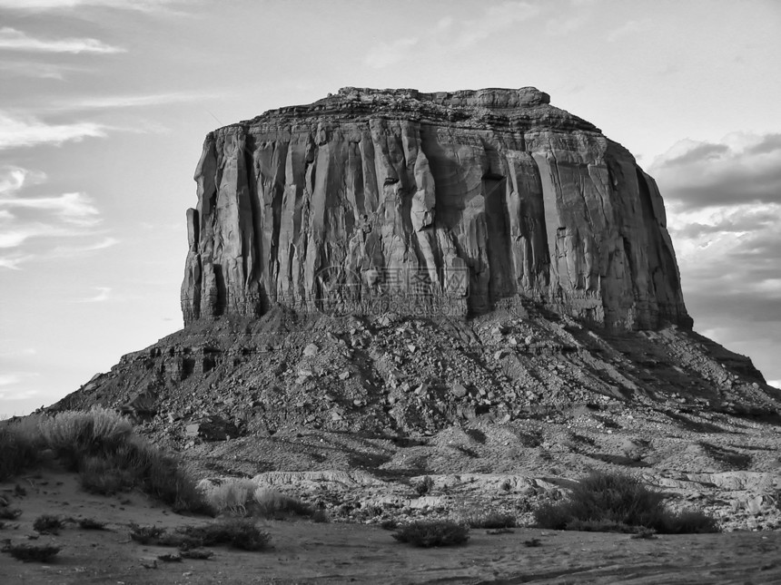 美国古迹谷 2004年8月风景蓝色红色悬崖沙漠台面国家岩石旅游高原图片
