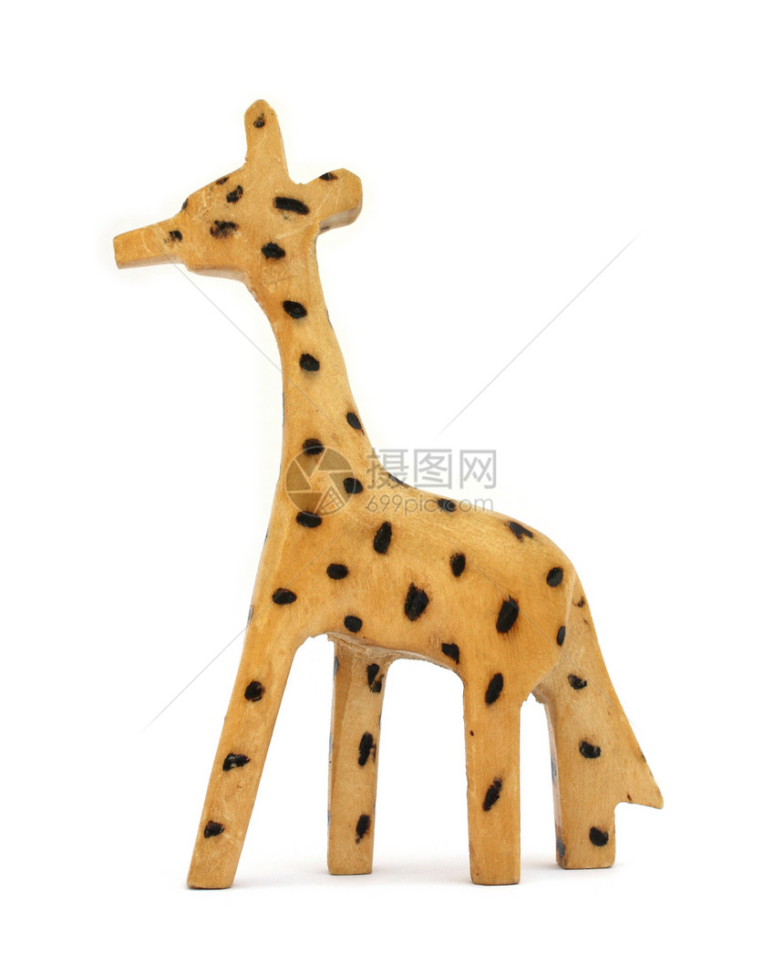 木玩具长颈鹿图片