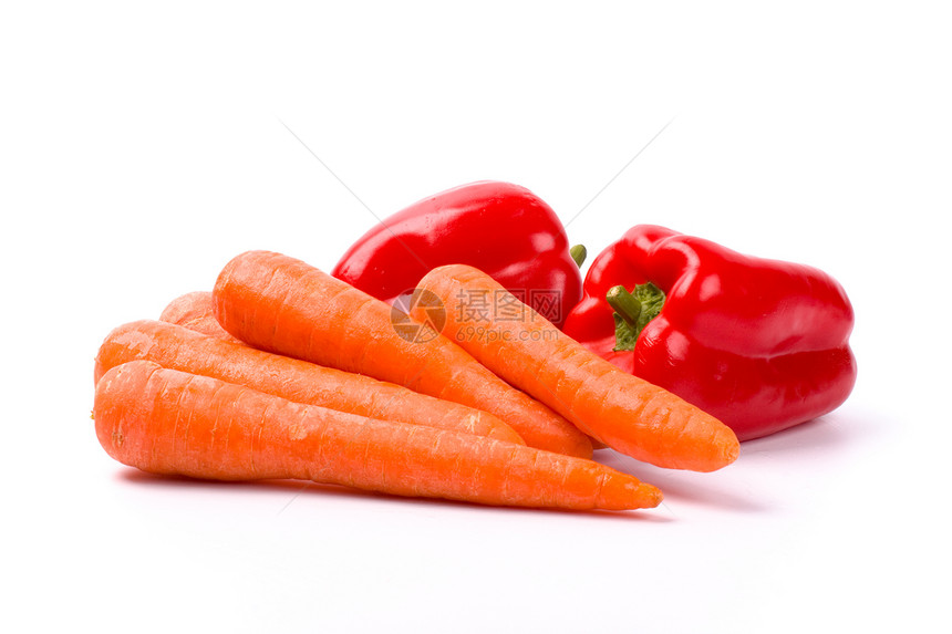胡萝卜和红辣椒图片
