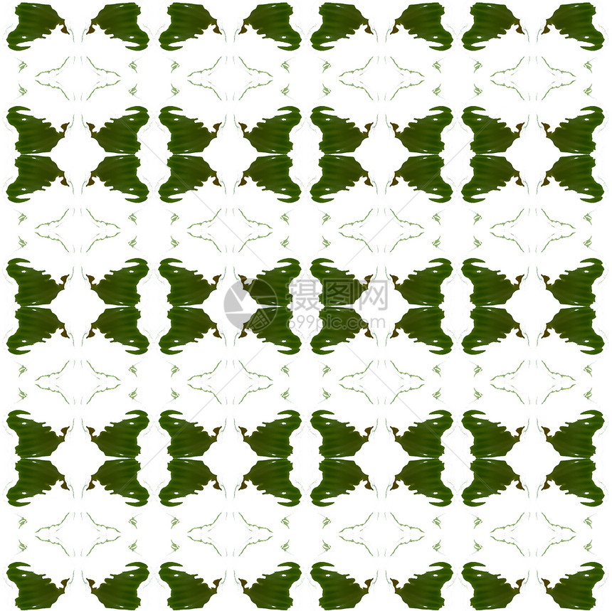 绿绿色模式翅膀蝴蝶墙纸正方形图片