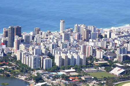 普热兹科尔里约热内卢海洋假期景观建筑旅游天空海岸爬坡天线旅行背景