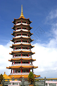 中国圣殿和寺庙精神崇拜文化上帝佛教徒宗教艺术信仰历史建筑学背景图片