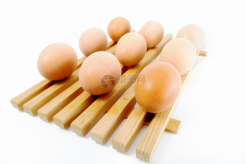 Raw 鸡蛋胚胎生产团体早餐产品食物圆圈母鸡椭圆盒子图片