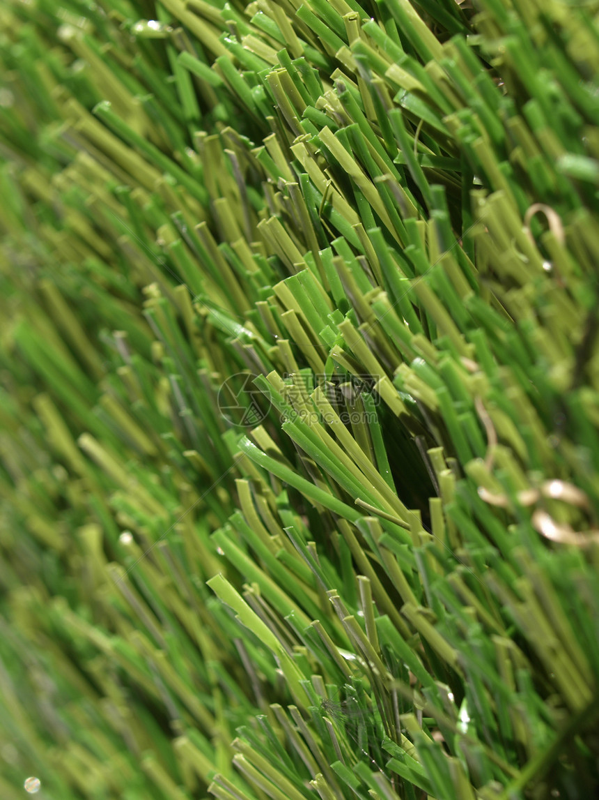 人造草绿色塑料地毯花园公园图片