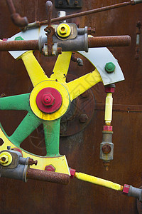 工业抽象火车力学金属芯片螺栓古董杠杆装饰品滚筒坚果高清图片