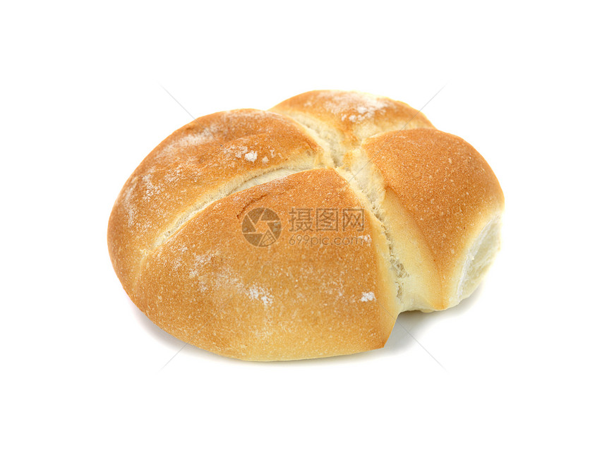 面包卷谷物早餐白色镜头团体面包美食食物面粉特写图片