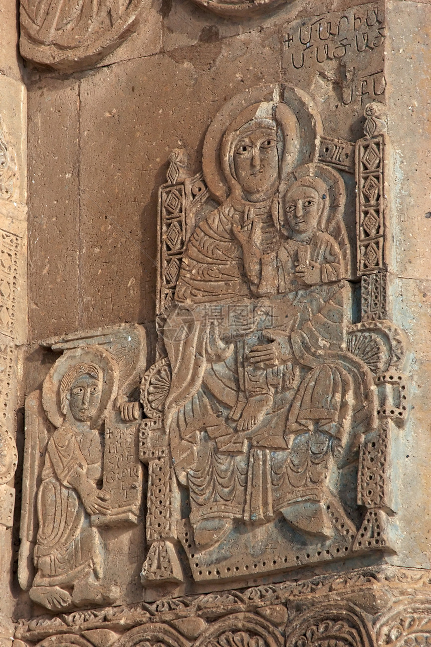 土耳其Akdamar阿比尼亚教堂雕刻图片