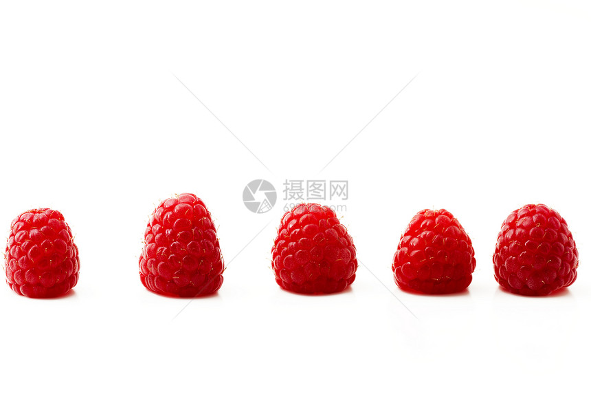 五根草莓图片