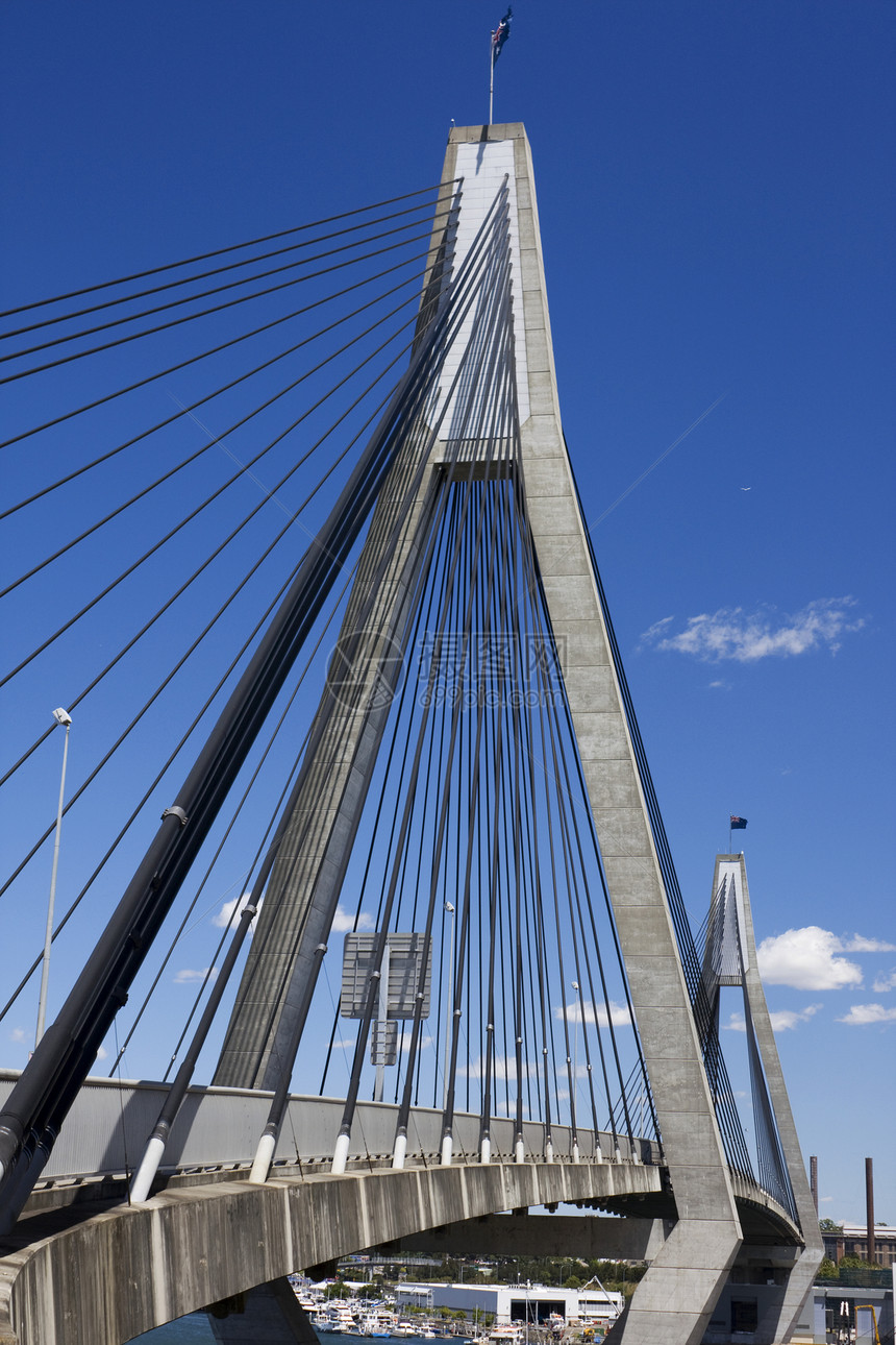 安扎克桥 悉尼桥梁城市建筑学穿越运输工程跨度电缆金属地标图片