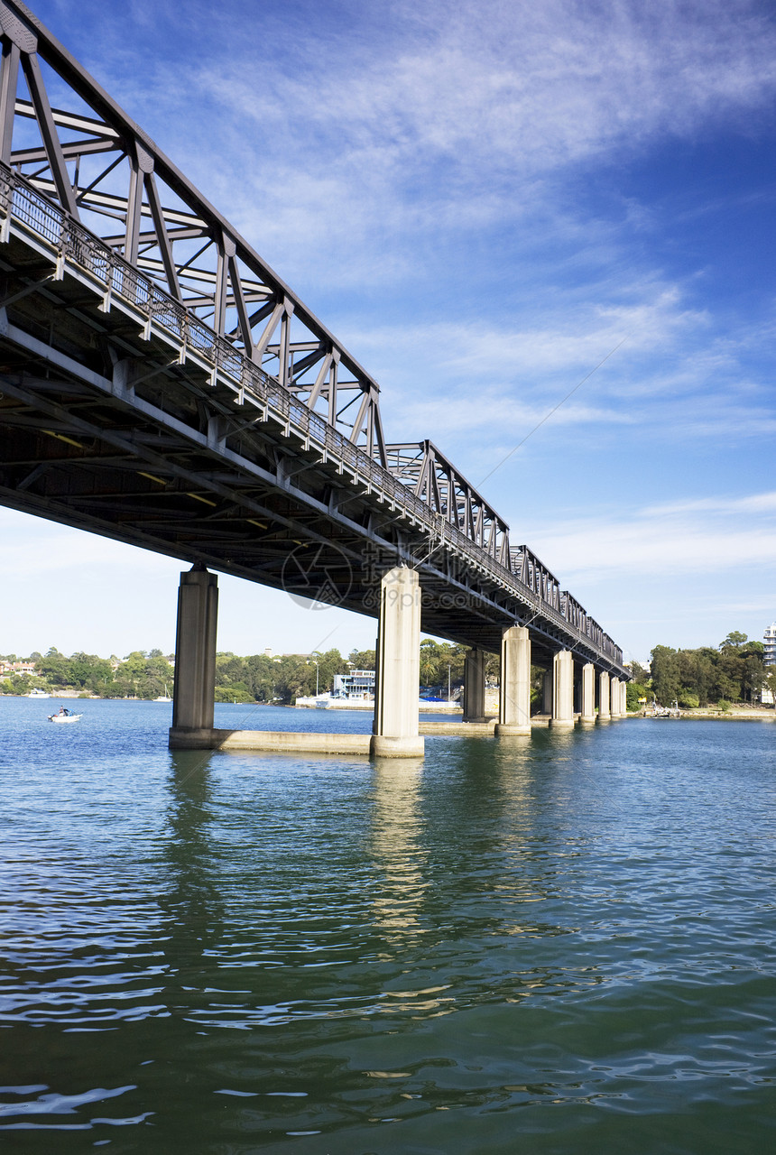 悉尼铁湾桥城市工程运输建筑学金属电缆桥梁穿越跨度地标图片