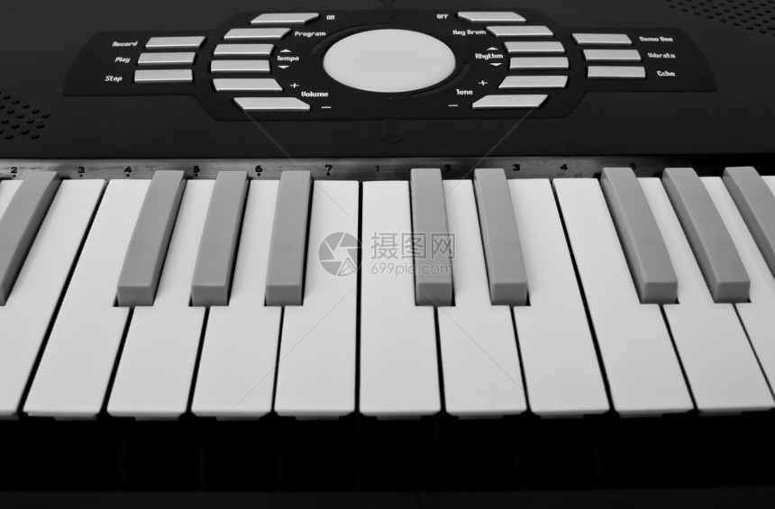 合成器键盘孩子们乐器音乐体积电子韵律记录钢琴爱好作品图片