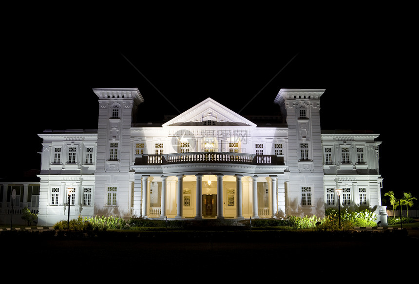 夜间乔治城传统建筑建筑物建筑学居住世界住宅房屋文化住房房子历史图片