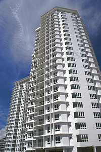 现代高频公寓财产房子高楼高层建造建筑学投资销售抵押住宅郊区高清图片素材