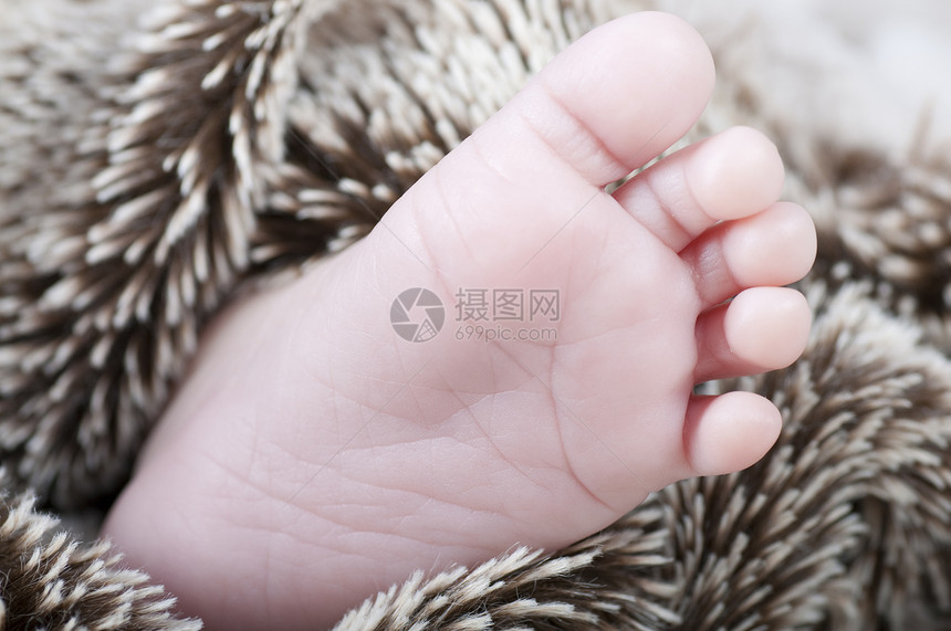 新生儿脚孩子新生男生白色手指婴儿婴儿期童年图片