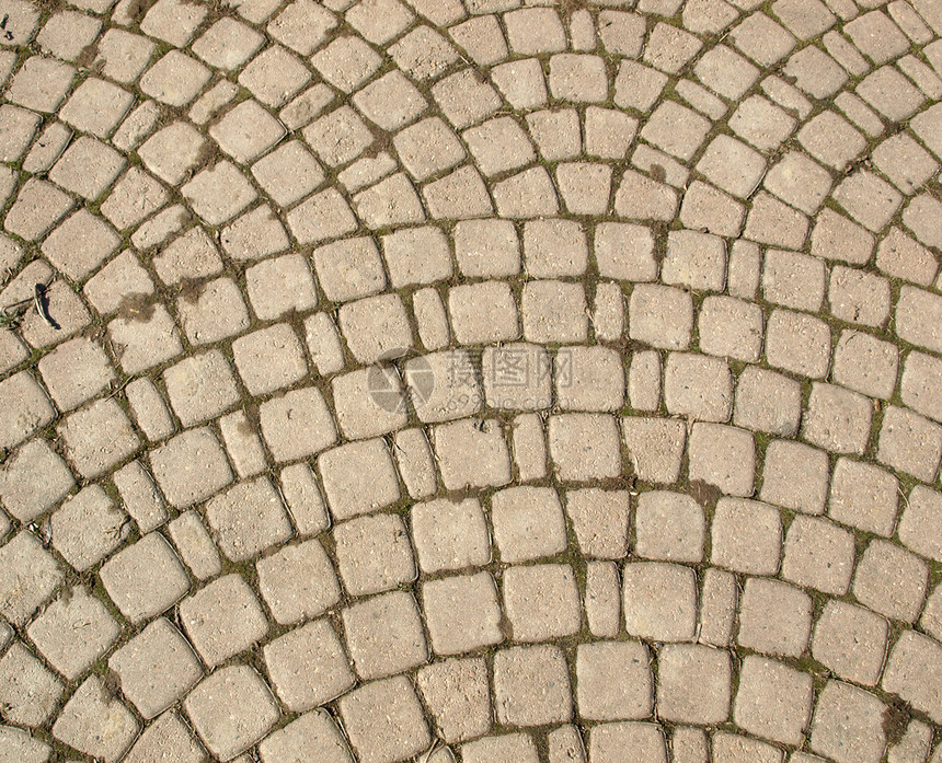 铺面小路路面地面石头人行道瓷砖材料水磨石图片
