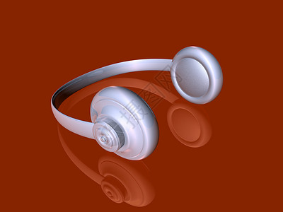 银耳手机娱乐旋律俱乐部插图音响韵律歌曲噪音耳机齿轮背景图片